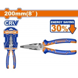 ALICATE PUNTA FINA 8" Cr-V AHORRO ENERGIA 30% WADFOW WPL2718