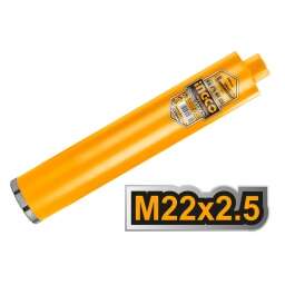 MECHA COPA DIAMANTADA SACATESTIGOS HORMIGON   82MM X 450MM TALADRO VERTICAL INGCO DCB580828