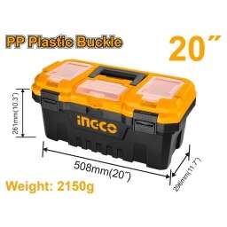 CAJA HERRAMIENTAS 20" BROCHE PLASTICO PBX2001 INGCO