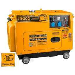 GENERADOR SILENCIOSO DIESEL 5.0 KW GSE50001 INGCO