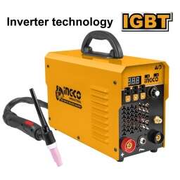 SOLDADORA INVERTER TIG 15-160  MMA 140AMP INGCO TIG1601