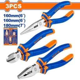 SET X 3 PINZAS MANUALES WADFOW WPS0603