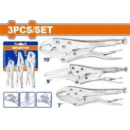 SET X 3 PINZA MORSA WADFOW WLP5703
