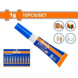 SET X 10 ADHESIVO SUPER GLUE GOTITA 1GR WADFOW WGX1K03