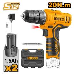 ATORNILLADOR 12V S12  INGCO CDLI12208