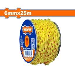 CADENA PLASTICA 25MT X 6MM WADFOW WYJ6A06