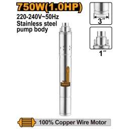 BOMBA SUMERGIBLE TIPO GUSANO 750W INGCO SWP7501