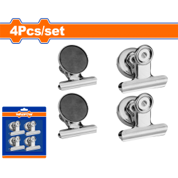 SET X 4 GANCHOS CLIPS MAGNETICOS WADFOW WZE3K11