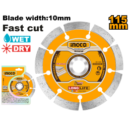 DISCO DIAMANTADO 115MM 4 1/2 X 22.2MM DMD011152