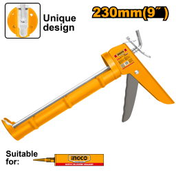 PISTOLA APLICAR SILICONA 230MM INGCO HCG1809