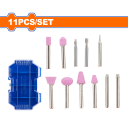 SET X 11 PCS ACCESORIO MINI TORNO 18 WRR2011 WADFOW