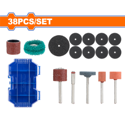 SET X 38 PCS PARA MINI TORNO WADFOW WRR5038