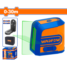 NIVEL LASER AUTONIVELANTE VERDE 0-30MT MAGNETICO WADFOW WLE2M03
