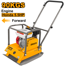 PLANCHA COMPACTADORA 90KG MOTOR HONDA 5.5HP INGCO GCP100-1