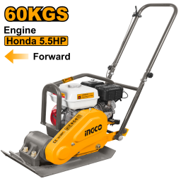 PLANCHA COMPACTADORA 60KG MOTOR HONDA 5.5HP INGCO GCP060-1