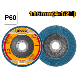 DISCO CIRCONIO FLAP 115MM P60 FDZ1152 INGCO