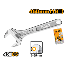 LLAVE FRANCESA AJUSTABLE 18 HADW131182 INGCO