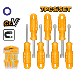 SET 7 DESTORNILLADOR DADOS INGCO HKNSD0701