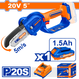MINI MOTOSIERRA A BATERIA 5 20V P20S C1 BAT - WCLP552 WADFOW
