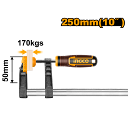 PRENSA F 50 X 250 MM INGCO HFC020503