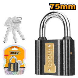 CANDADO HIERRO 75MM INGCO DIPL0701