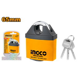 CANDADO DE HIERRO 65MM RESISTENTE AL INTERPERIE INGCO DBIK4651