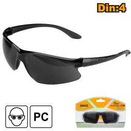 LENTES SEGURIDAD POLICARBONATO INGCO HSG06 OSCURO G 8