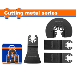 SET X 4 SIERRAS PARA CORTE METAL MAQUINA MULTIFUNCION WADFOW WMA9402