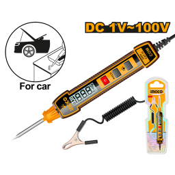 TESTER AUTOMOTRIZ DIGITAL DC1 - 100 V INGCO- HSDT41001