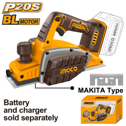 CEPILLO GARLOPA CARPINTERO A BATERIA P20S 20V 14000RPM Crli20401