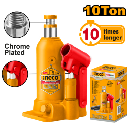 GATO HIDRULICO TIPO BOTELLA 10 TON INGCO HBJ1004