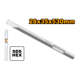 CINCEL HEXAGONAL CHATO 28X35X 520MM PARA HORMIGON Y LADRILLO INGCO DBC04352012