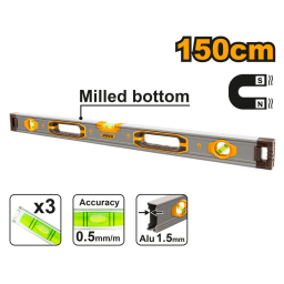 NIVEL MAGNETICO 150CM INGCO HSL38150M