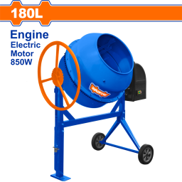 HORMIGONERA 180LTS 850W 1.2 HP WADFOW WCM2A180
