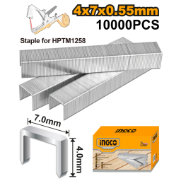 GRAPAS 4MM PMAQ. ATAR PLANTAS (HPTM1258) 1000PCS INGCO HPTM1258S