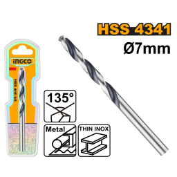 MECHA PARA METAL 7MM HSS 4341 INGCO DBT1200704