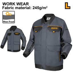 CAMPERA DE TRABAJO TALLE L INGCO WUCJ8011.L