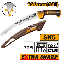 SIERRA DE PODA 330MM 13" SK5 INGCO HPS3306